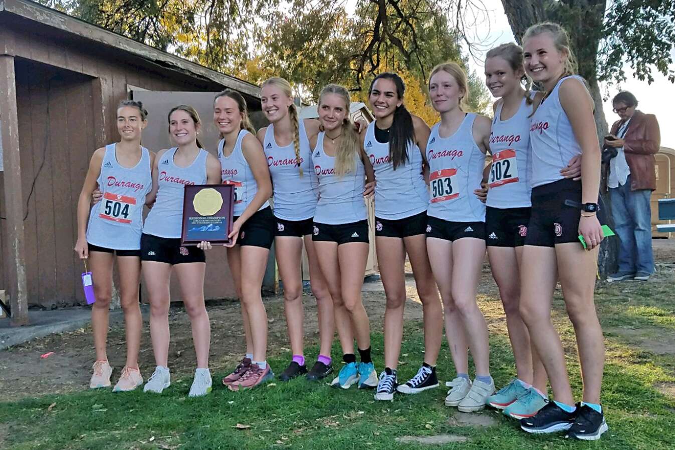 DHS girls win regional cross country title The Durango Herald