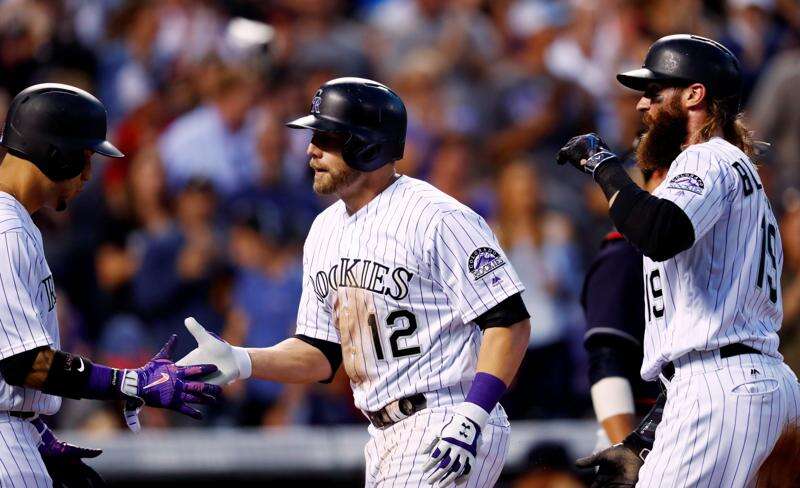 MLB: Complete with bushy beard and mullet, Charlie Blackmon leads Rockies