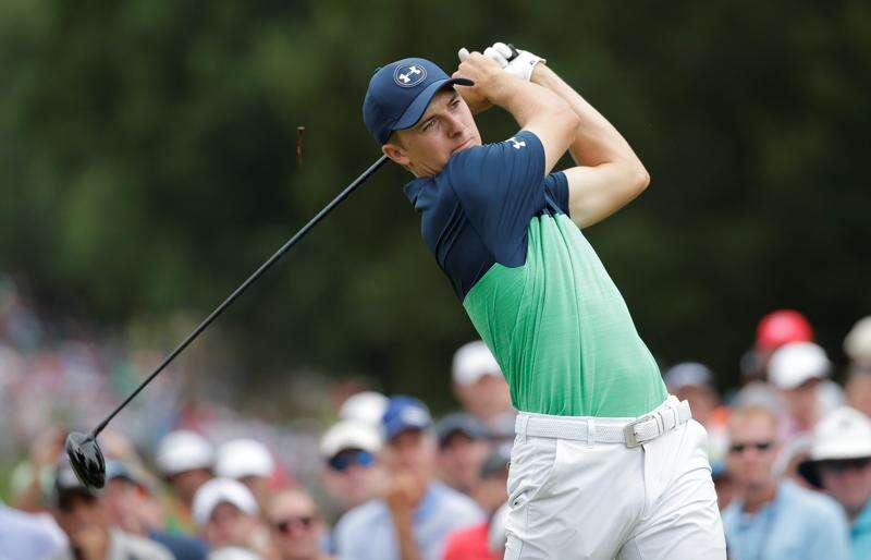 Jordan Spieth 2017 Pga Championship at Quail Hollow Club Round Two