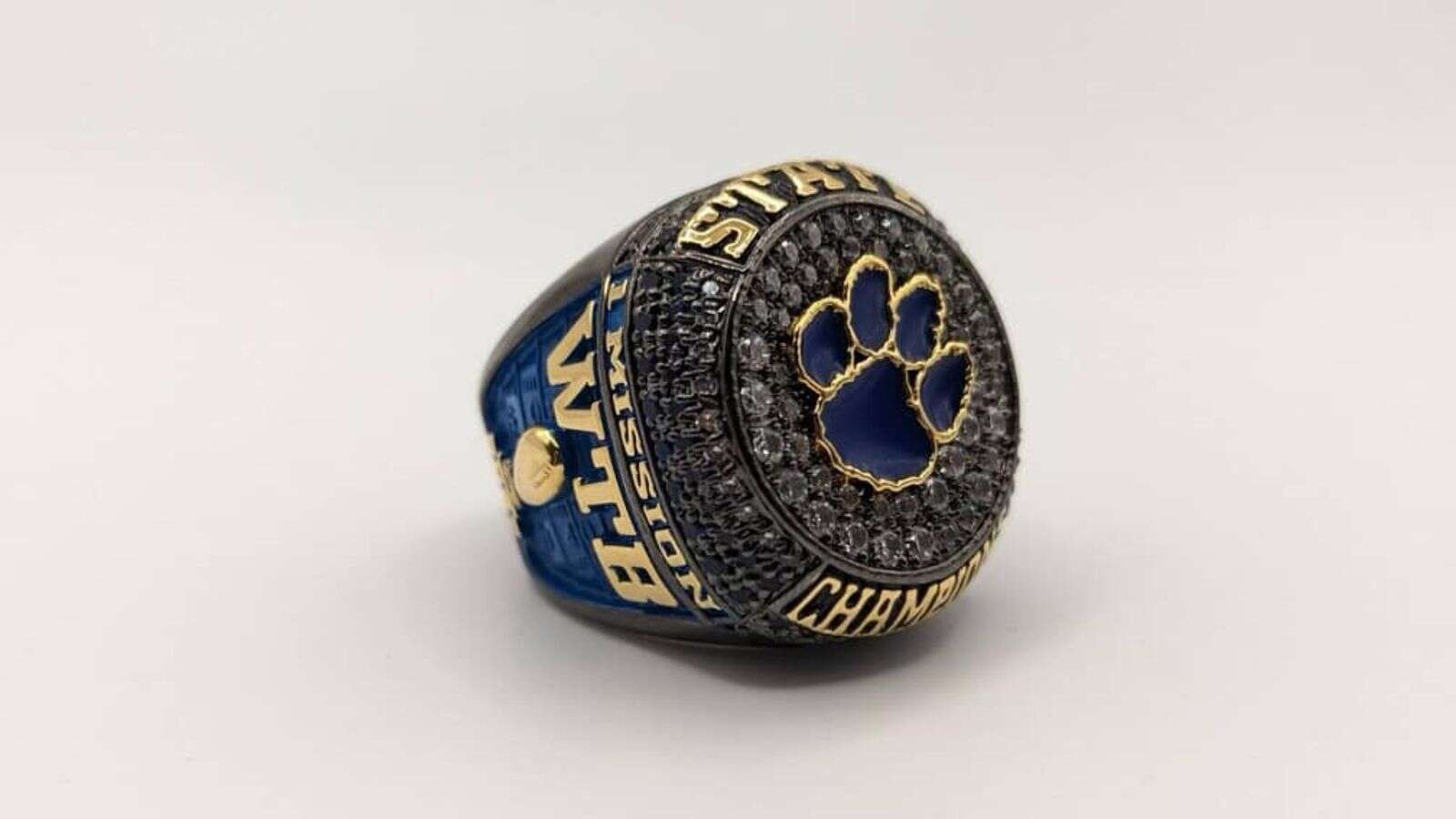 High school football state championship rings 2025