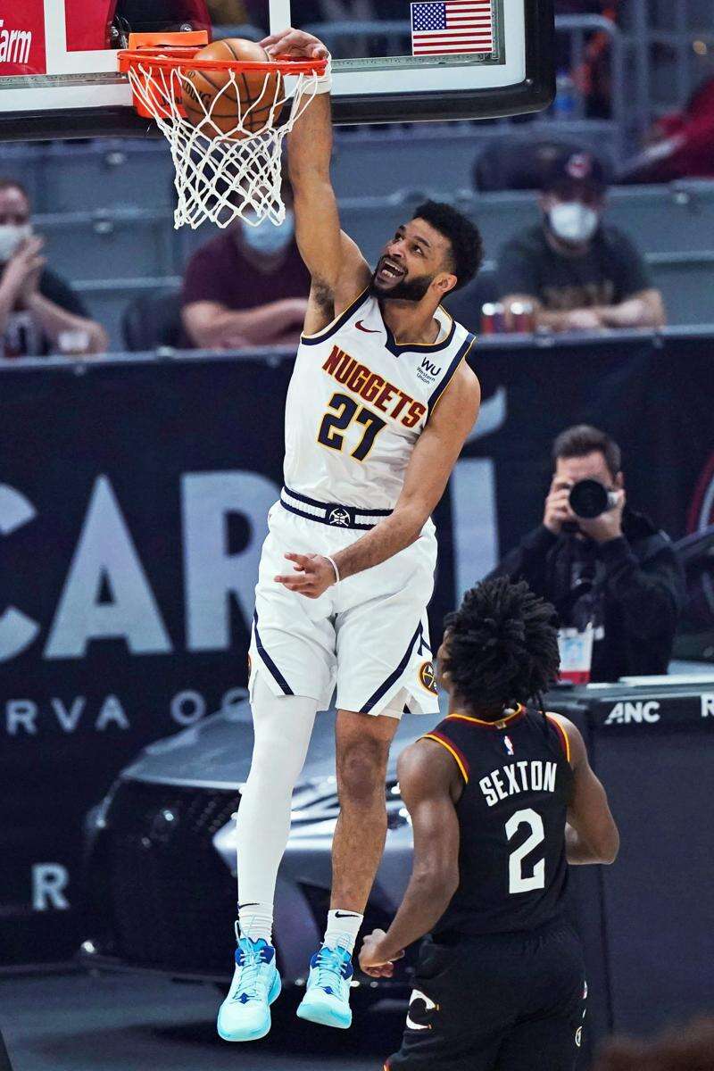Jamal Murray scores historic 50 as Nuggets down crumbling
