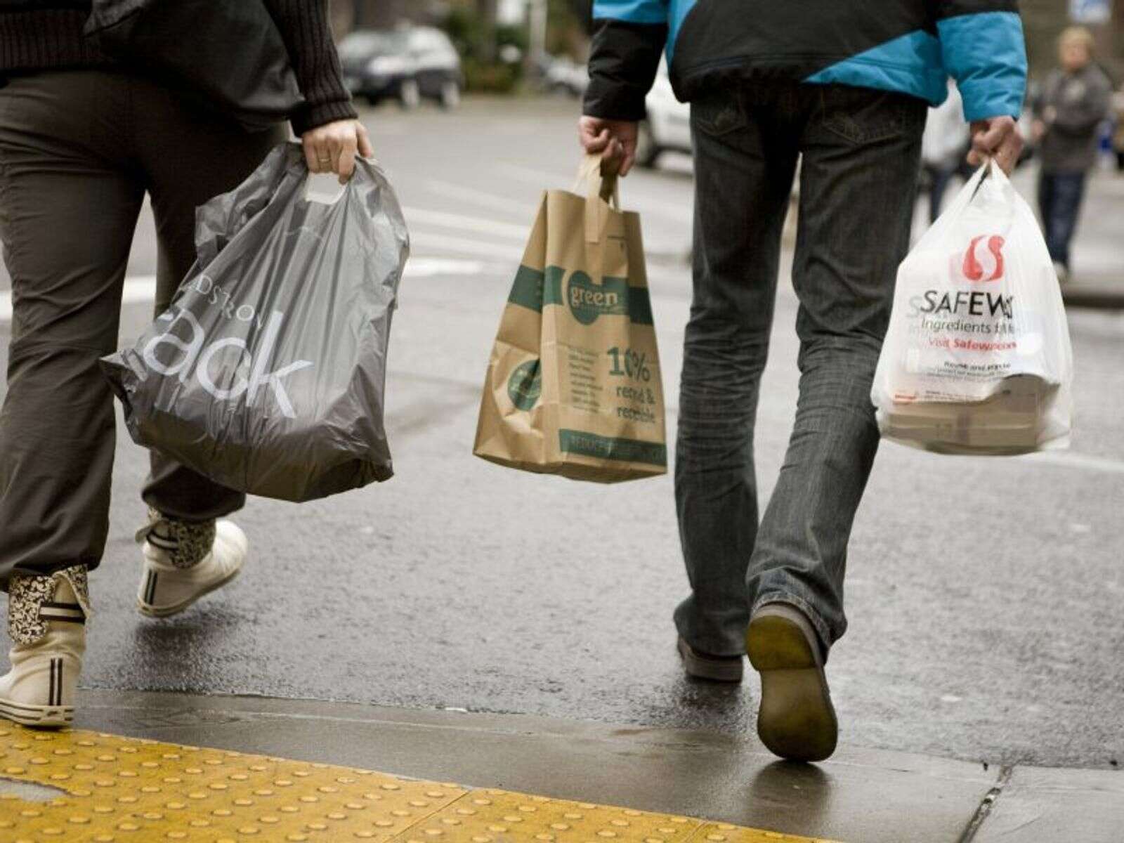 Why are we paying 10 cents for paper bags in Connecticut?