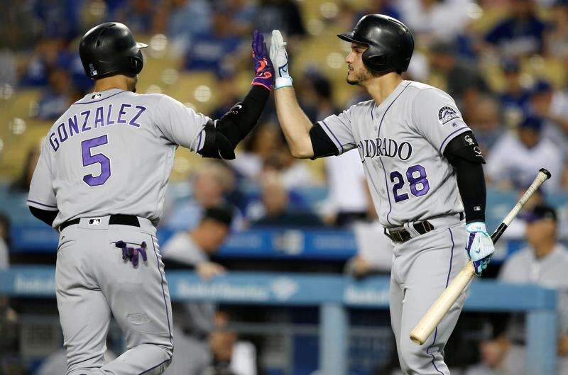 Colorado Rockies DJ LeMahieu Bobblehead