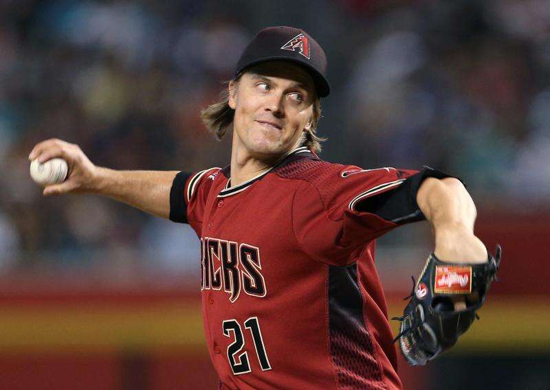 greinke arizona diamondbacks