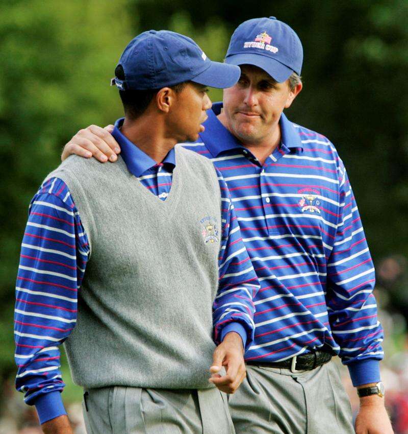 How to watch best sale tiger vs phil directv