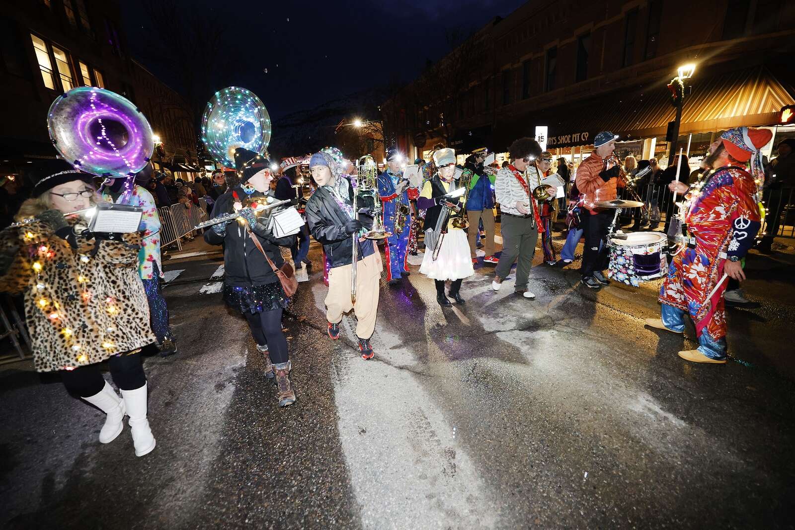 Snowdown Light Parade in Durango has most participation yet The