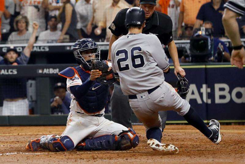 Brett Gardner after his walk-off single, Brett Gardner