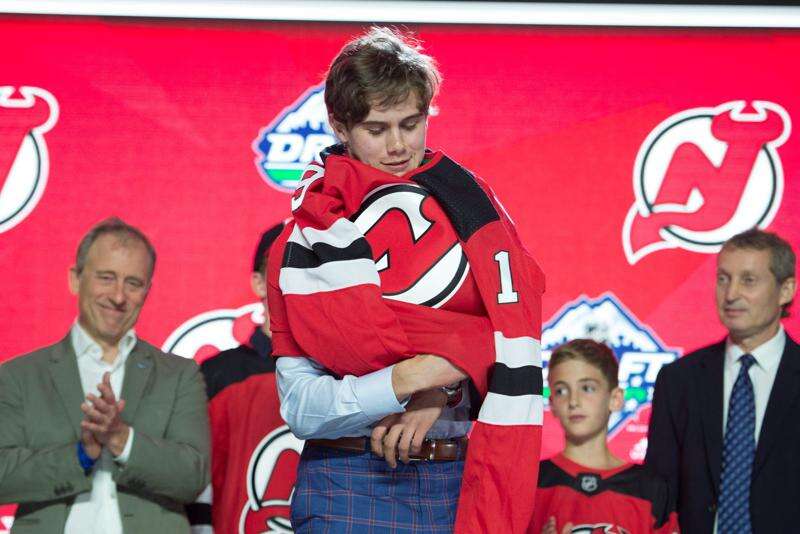 Jack Hughes picked No. 1 by New Jersey Devils in NHL draft