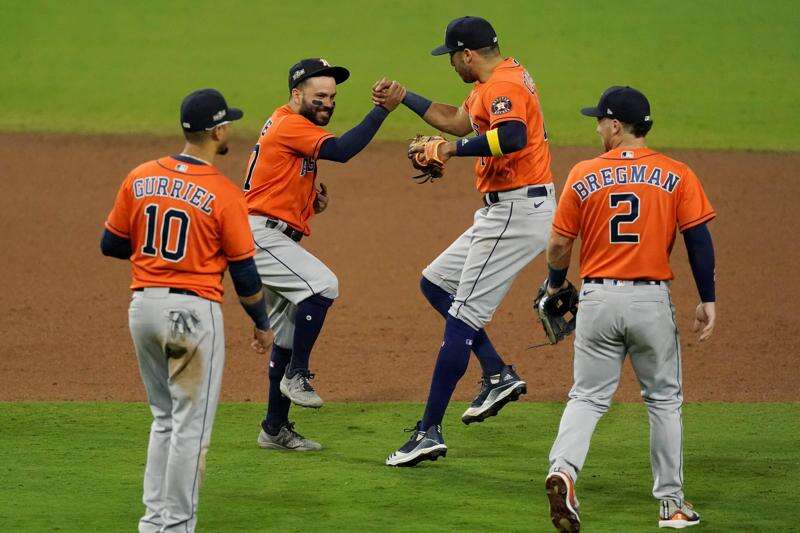 Houston Astros - #Astros will wear orange jerseys tonight for #ALDS Game 5  vs. KC. #HustleTown