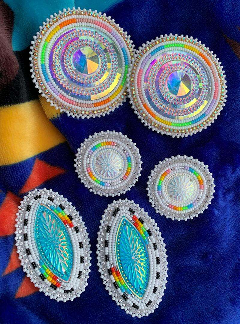 Pow wow earrings new arrivals