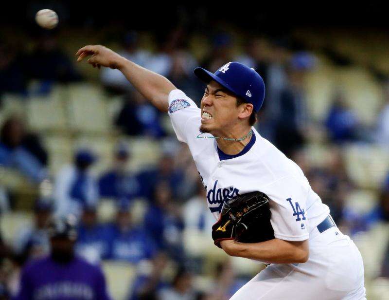 ambición controlador Destruir Kenta Maeda allows 2 hits, Dodgers blank Rockies – The Durango Herald