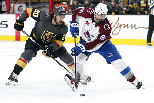 COLORADO AVALANCHE 2021 NHL PRESIDENTS' TROPHY WINNERS