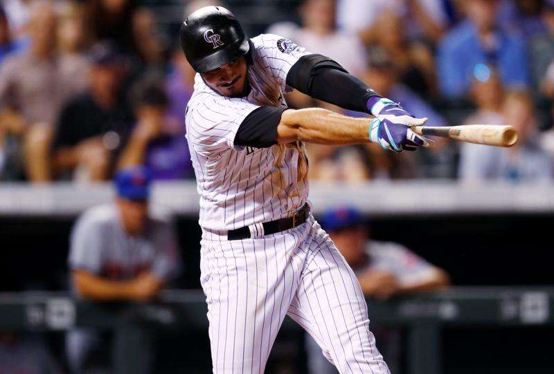 Rockies Nolan Arenado, Trevor Story, Charlie Blackmon make all