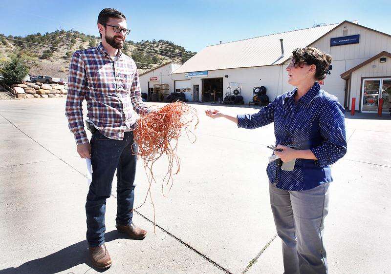 Recycling program collects thousands of pounds of hay-bale twine