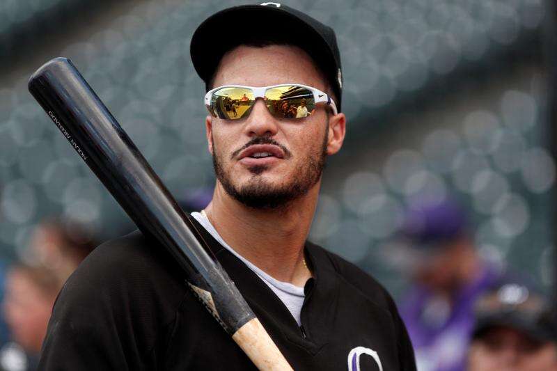 Nolan Arenado spent his day off visiting patients at Children's Hospital  Colorado