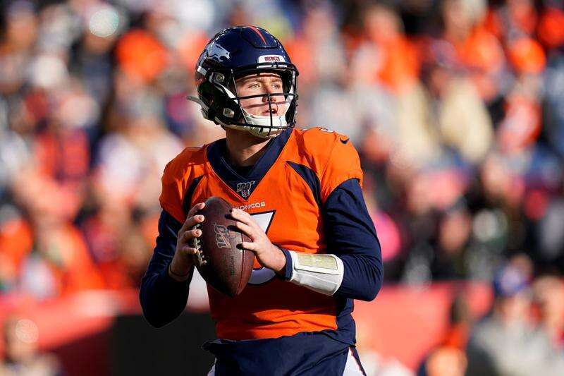 What happened to Broncos quarterback Drew Lock?