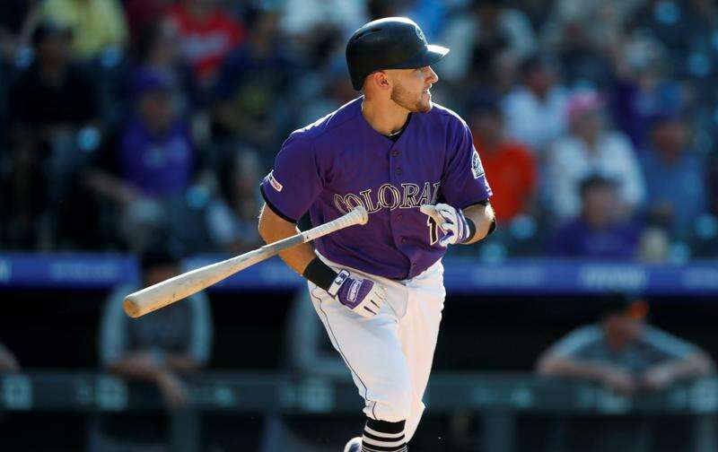 Rockies blow four-run lead before walk-off win over Marlins