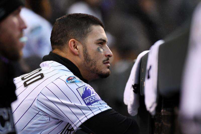 What if Nolan Arenado had Charlie Blackmon's beard? 