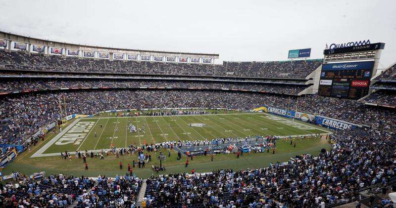 chargers home games