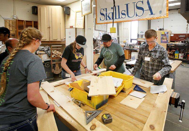 Students compete in first live SkillsUSA Cabinetmaking contest