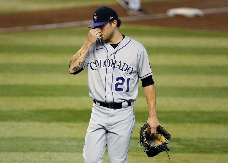 Colorado Rockies Nolan Arenado Charlie Blackmon Cool Base Baseball