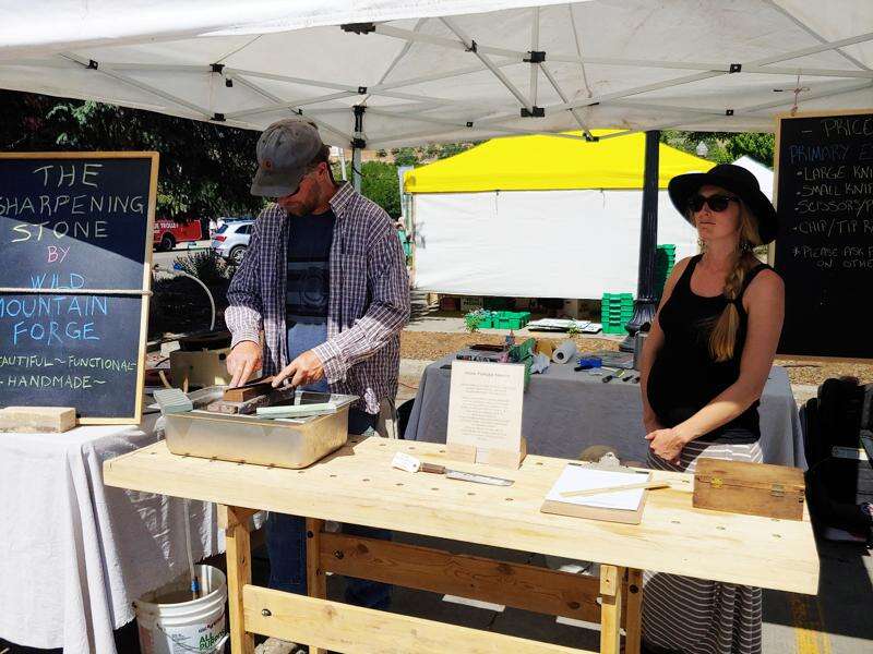 Wild Mountain Forge sells traditional Japanese-style knives at Durango  Farmers Market – The Journal