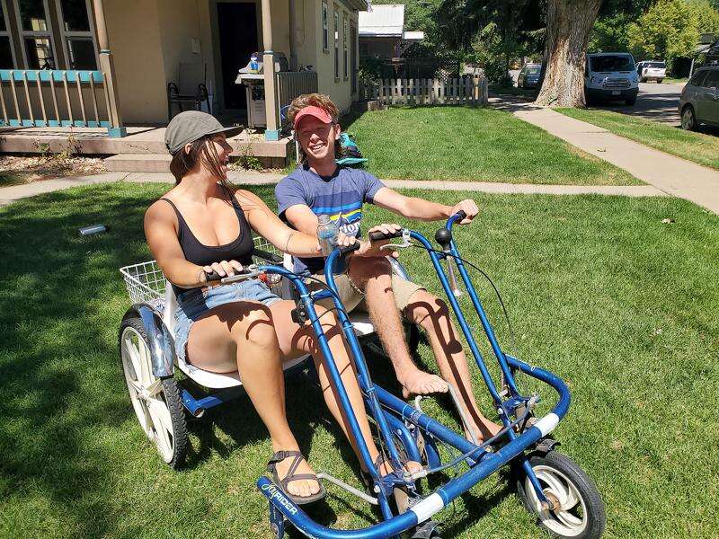 Four wheel recumbent bike discount