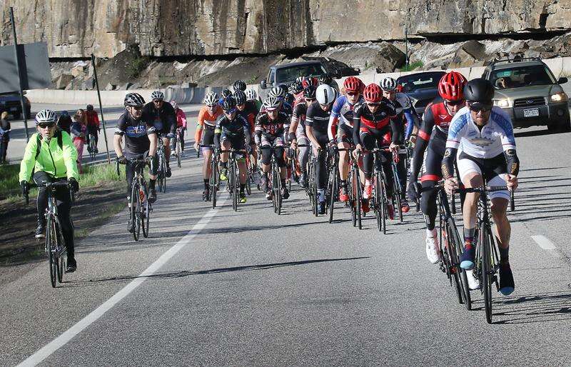 The early bird riders of the Iron Horse Bicycle Classic The