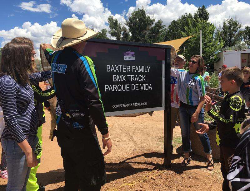 Baxter Family BMX Track gets official renaming in Cortez The