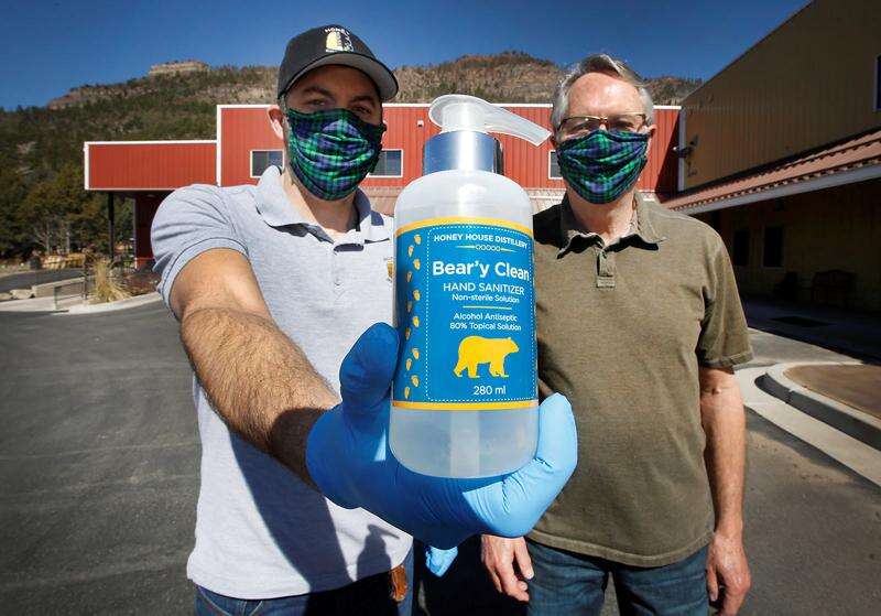 Honey House Distillery whips up hand sanitizer for first