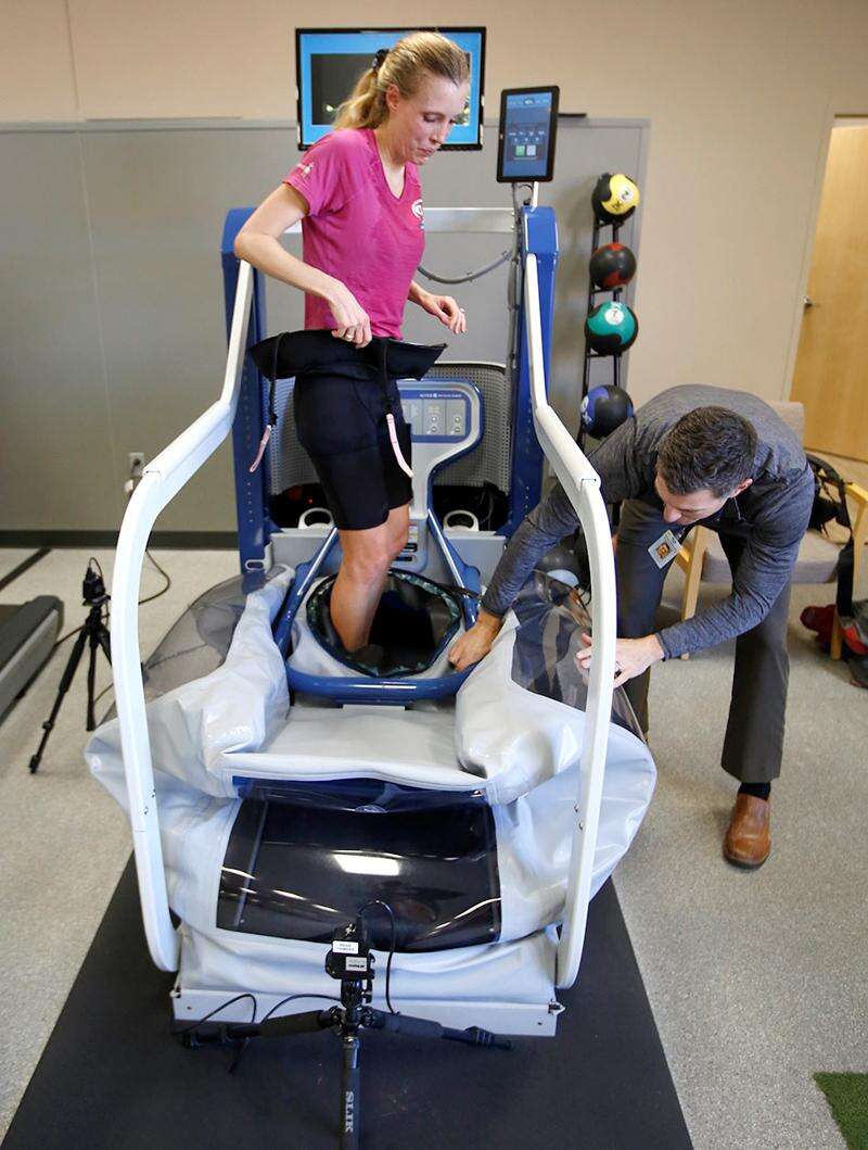 Anti-Gravity' Treadmills Speed Rehabilitation