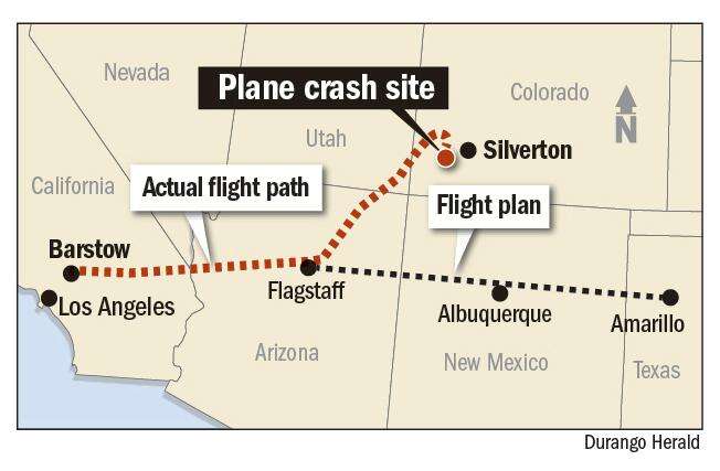 Aircraft Crash Locations in New Mexico