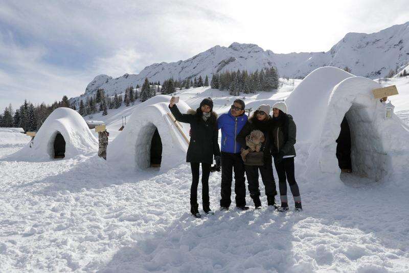 West Central Chamber on X: A village of igloos emerges in West