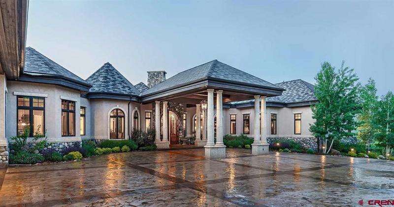 million dollar ranch style home