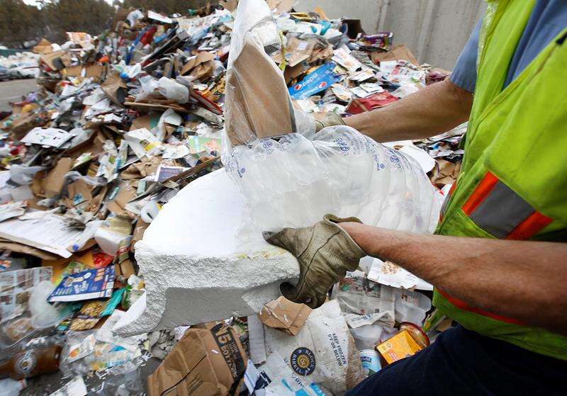 Paper bag waste top