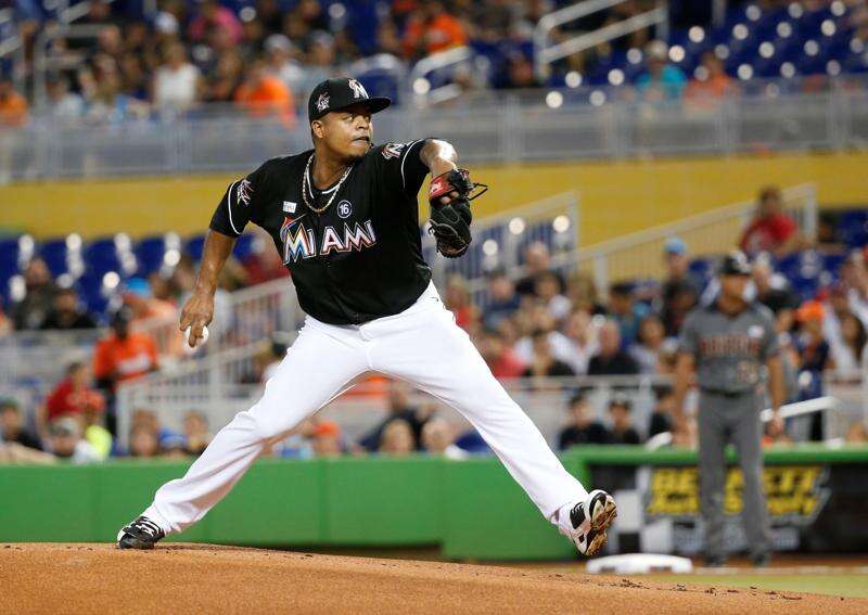 Marlins' Edinson Volquez no-hits D-backs