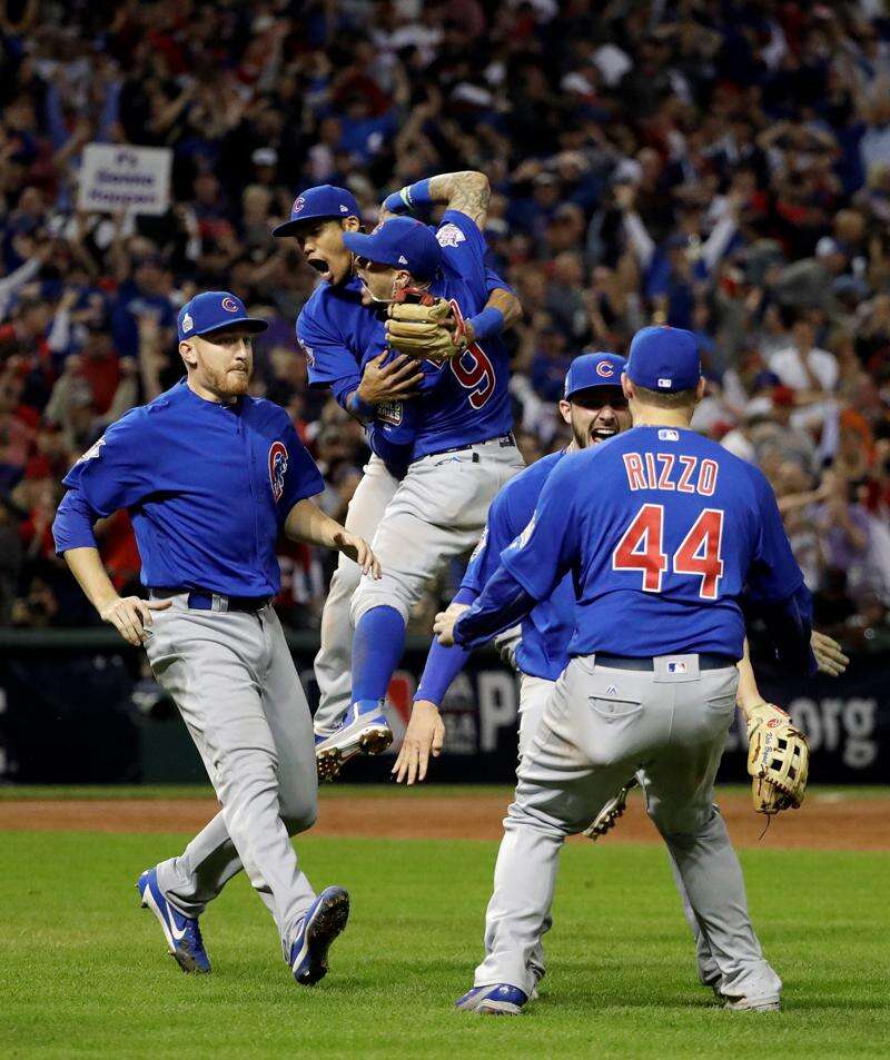 Chicago Cubs Willson Contreras Anthony Rizzo Kris Bryant Javier