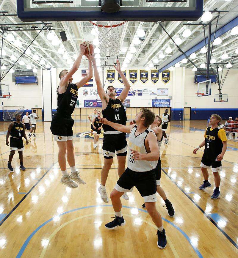 Fort Lewis College men's and women's basketball teams play