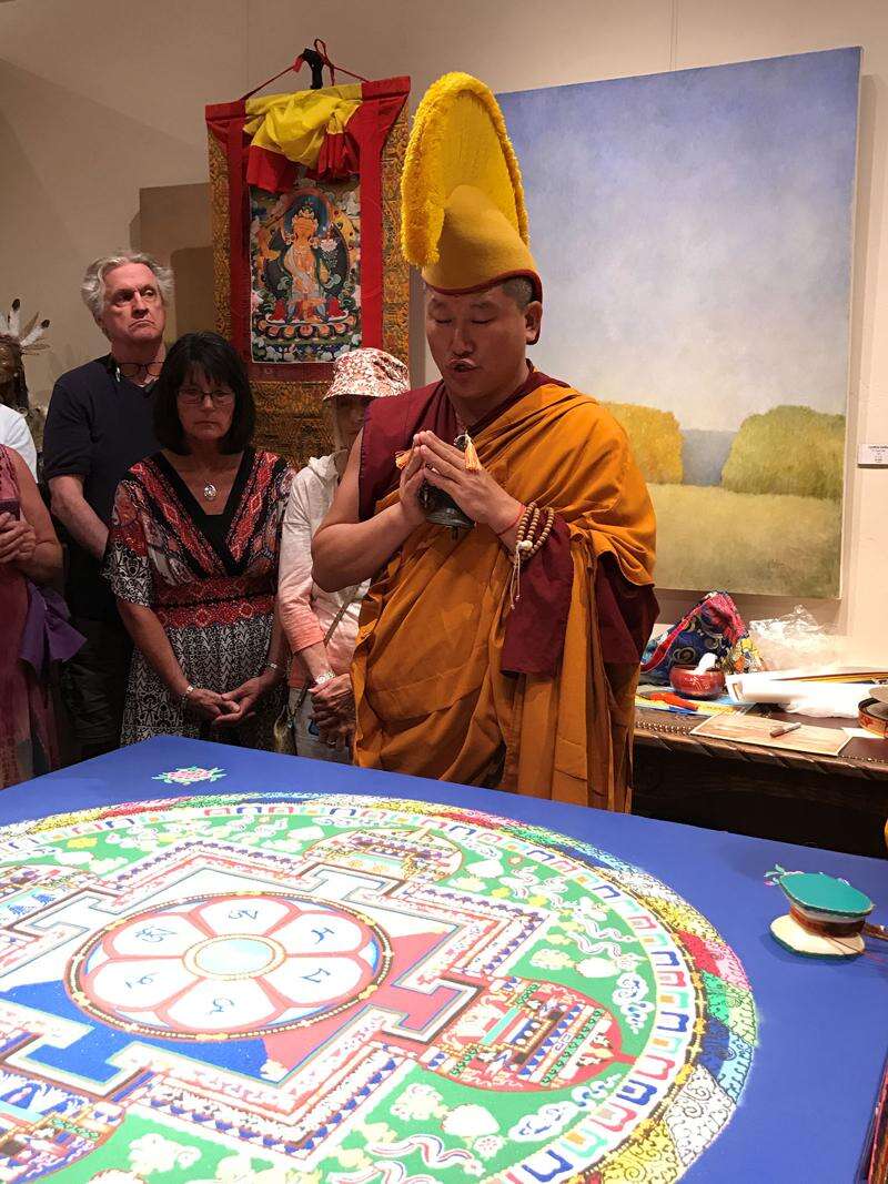 buddhist sand mandala destruction