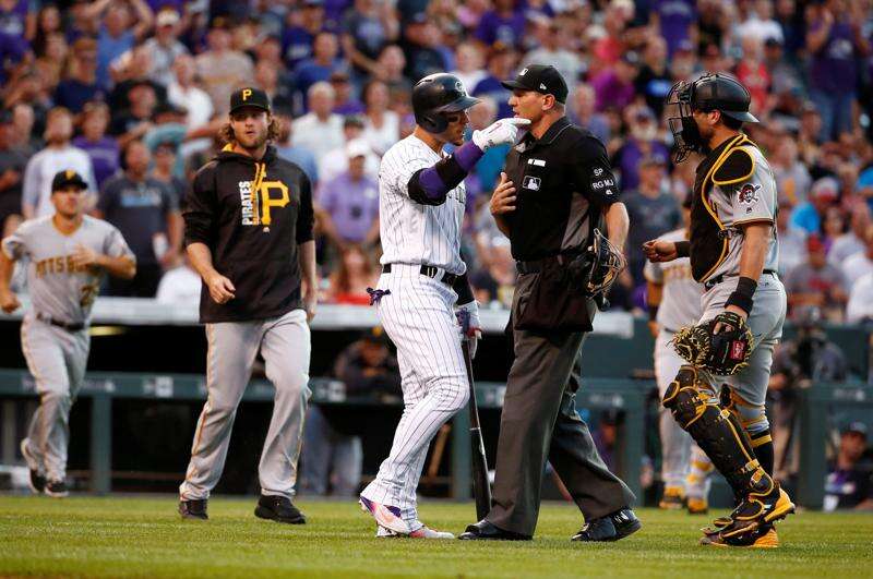 German Marquez shines in Rockies' 7-3, bench-clearing victory over Pirates  – The Denver Post