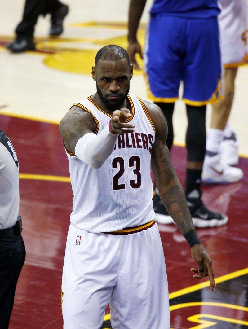 LeBron James - Cleveland Cavaliers - 2018 NBA Finals - Game 2 - Game-Worn  White Jersey - Double-Double - 2nd All-Time In Points Scored During Finals