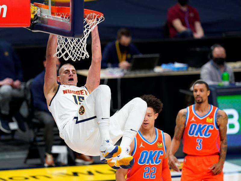 Jokic has triple-double, Nuggets rout Suns for 3-2 lead - The San Diego  Union-Tribune