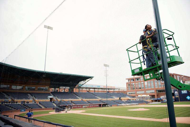 Right Behind Home Plate