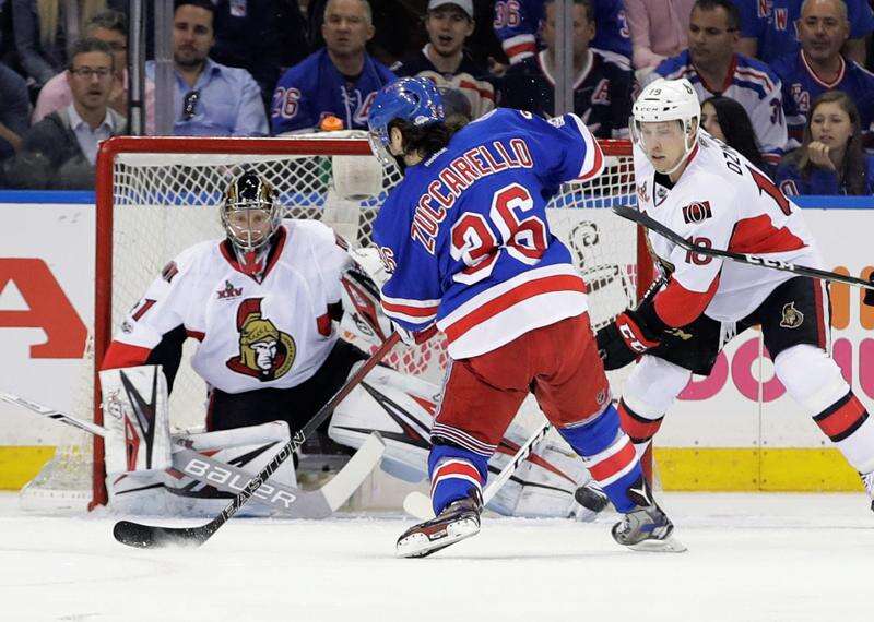 Mika Zibanejad, Henrik Lundqvist lead New York Rangers past Boston