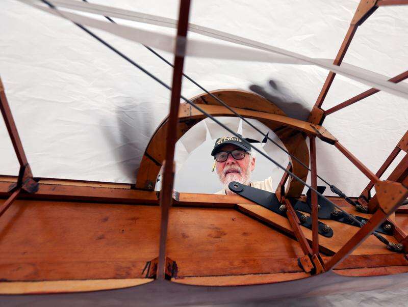 Spirit of St. Louis replica soars 88 years after Lindbergh