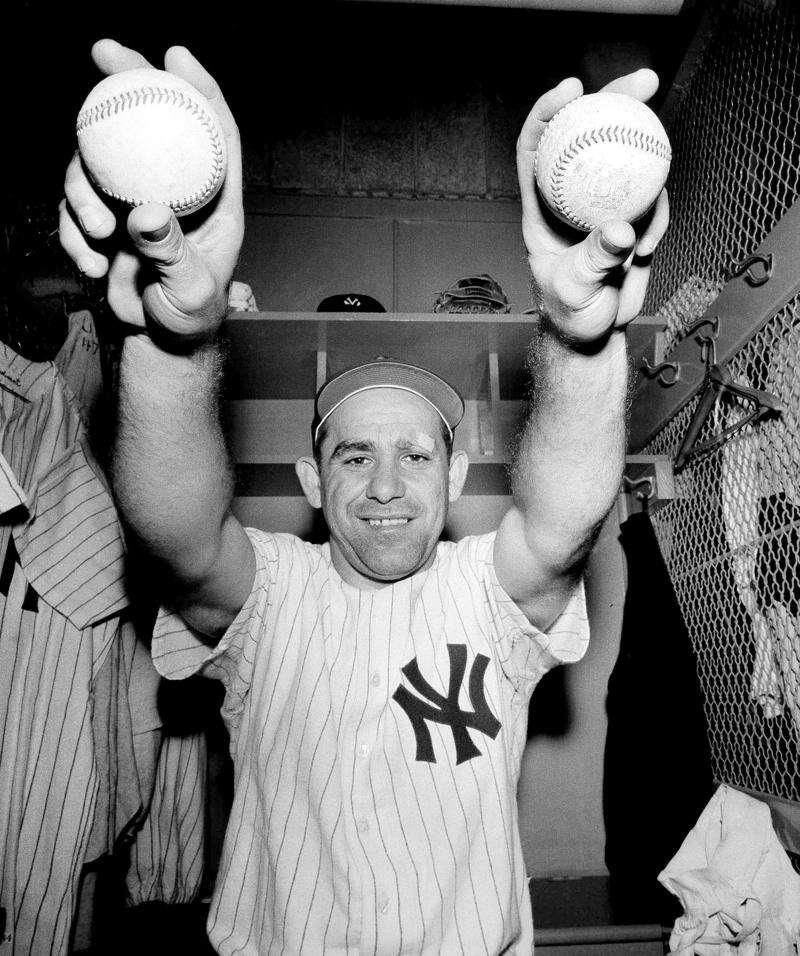 Yogi Berra, master catcher with a goofy wit, dies at 90