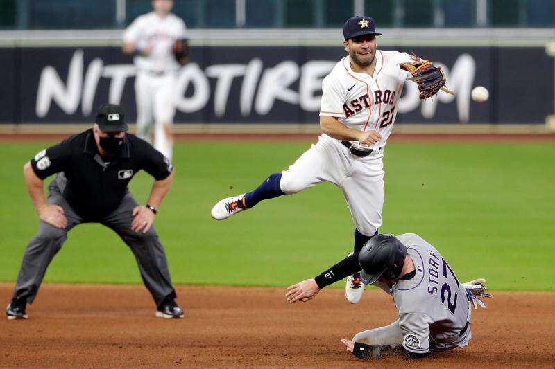 Brandon Bielak's strong outing lifts Astros to split vs. Rockies