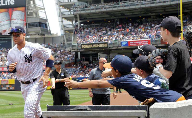 New York Yankees Aaron Judge and Nationals Bryce Harper to face off