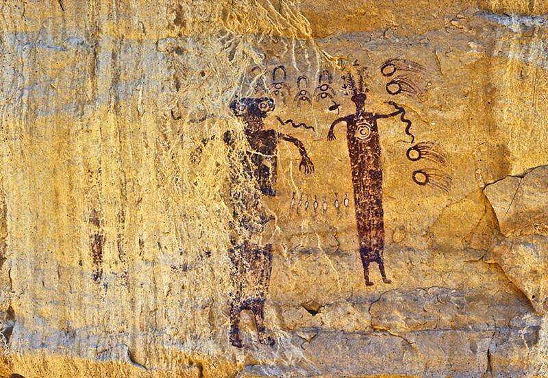 slender man cave paintings