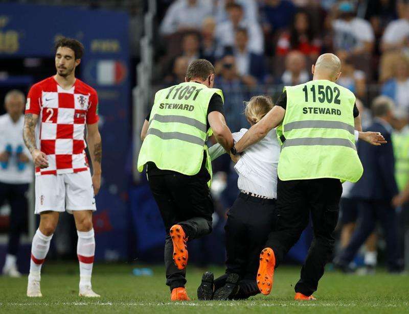 World Cup Trophy Presentation 2018 Moscow Luzhniki France Lloris